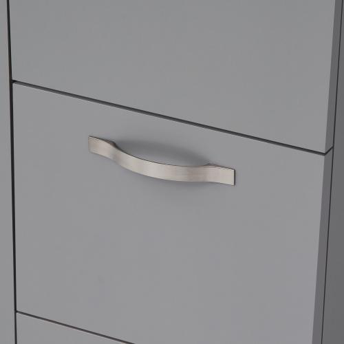 Essentials 3 Door Double Wardrobe With 2 Drawers Grey | TAD515 | 